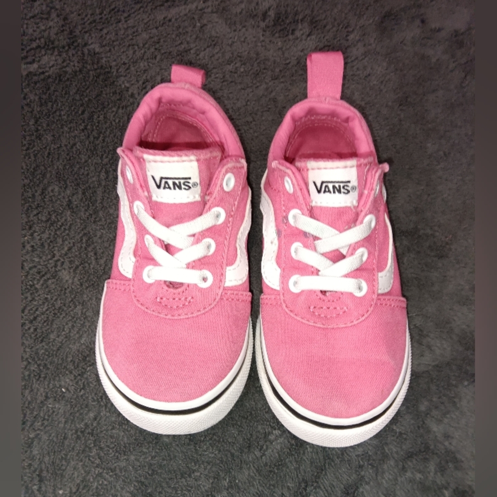 Vans Kids Pink Sneakers